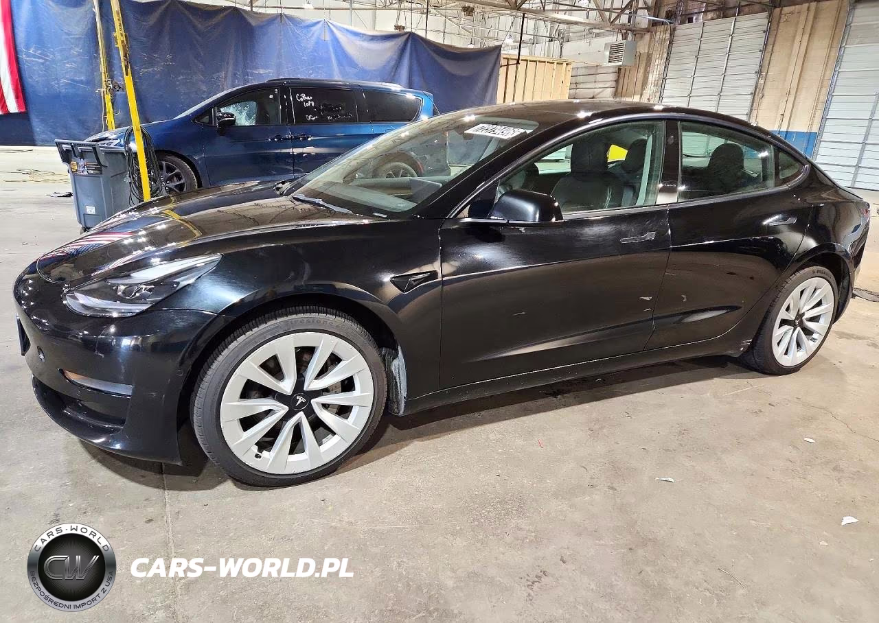 2022 Tesla Model 3 VIN:5YJ3E1EB0NF286827 - 1
