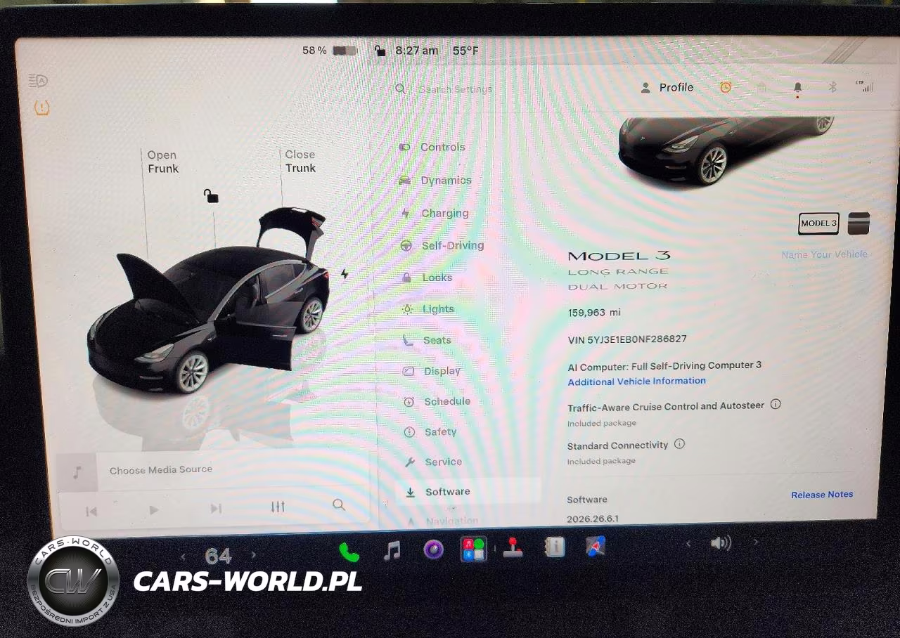2022 Tesla Model 3 VIN:5YJ3E1EB0NF286827 - 9