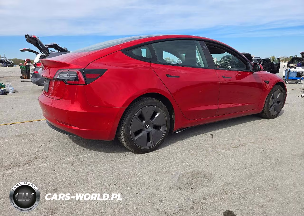 2022 Tesla Model 3 VIN:5YJ3E1EA7NF370361 - 3