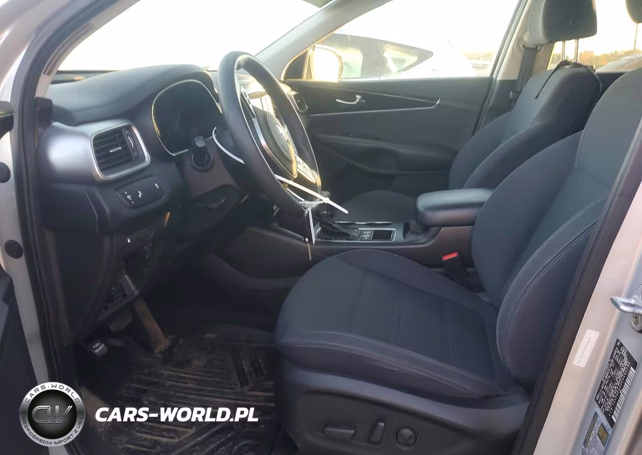 2019 Kia Sorento Lx V6 VIN:5XYPGDA50KG441796 - 7