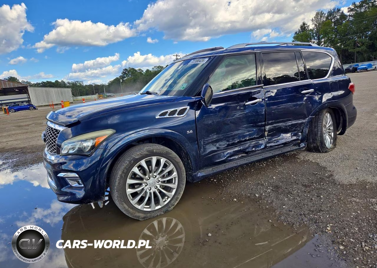2016 Infiniti Qx80 Base VIN:JN8AZ2NF9G9613036 - 1
