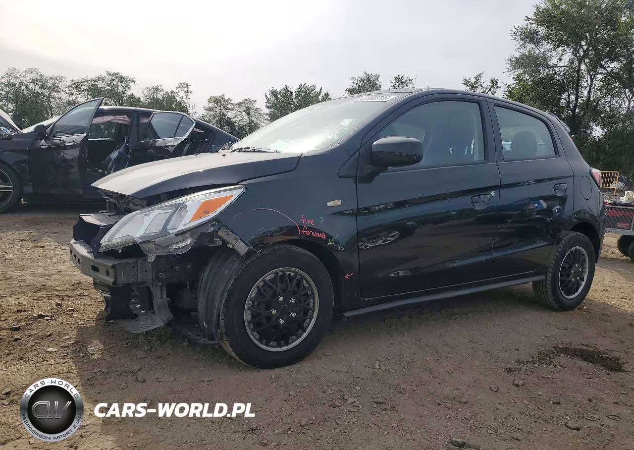 2021 Mitsubishi Mirage Es VIN:ML32AUHJ2MH012686 - 1