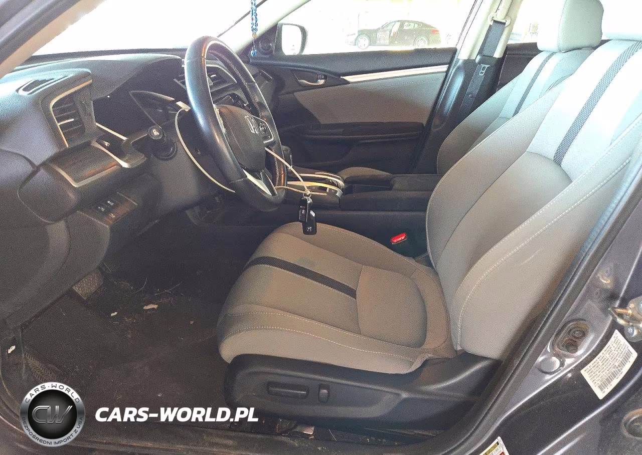2019 Honda Civic Ex VIN:19XFC1F31KE217009 - 7
