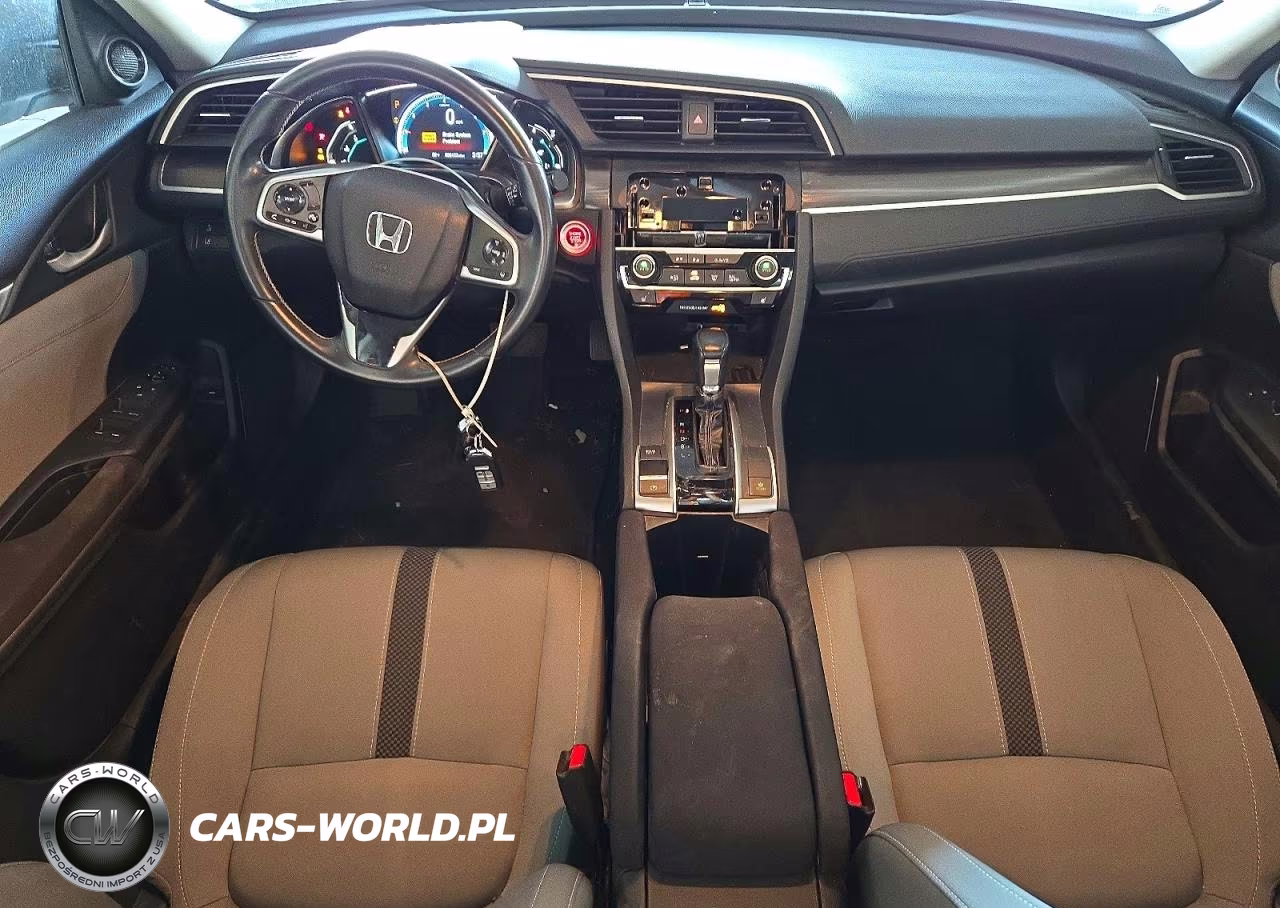 2019 Honda Civic Ex VIN:19XFC1F31KE217009 - 8