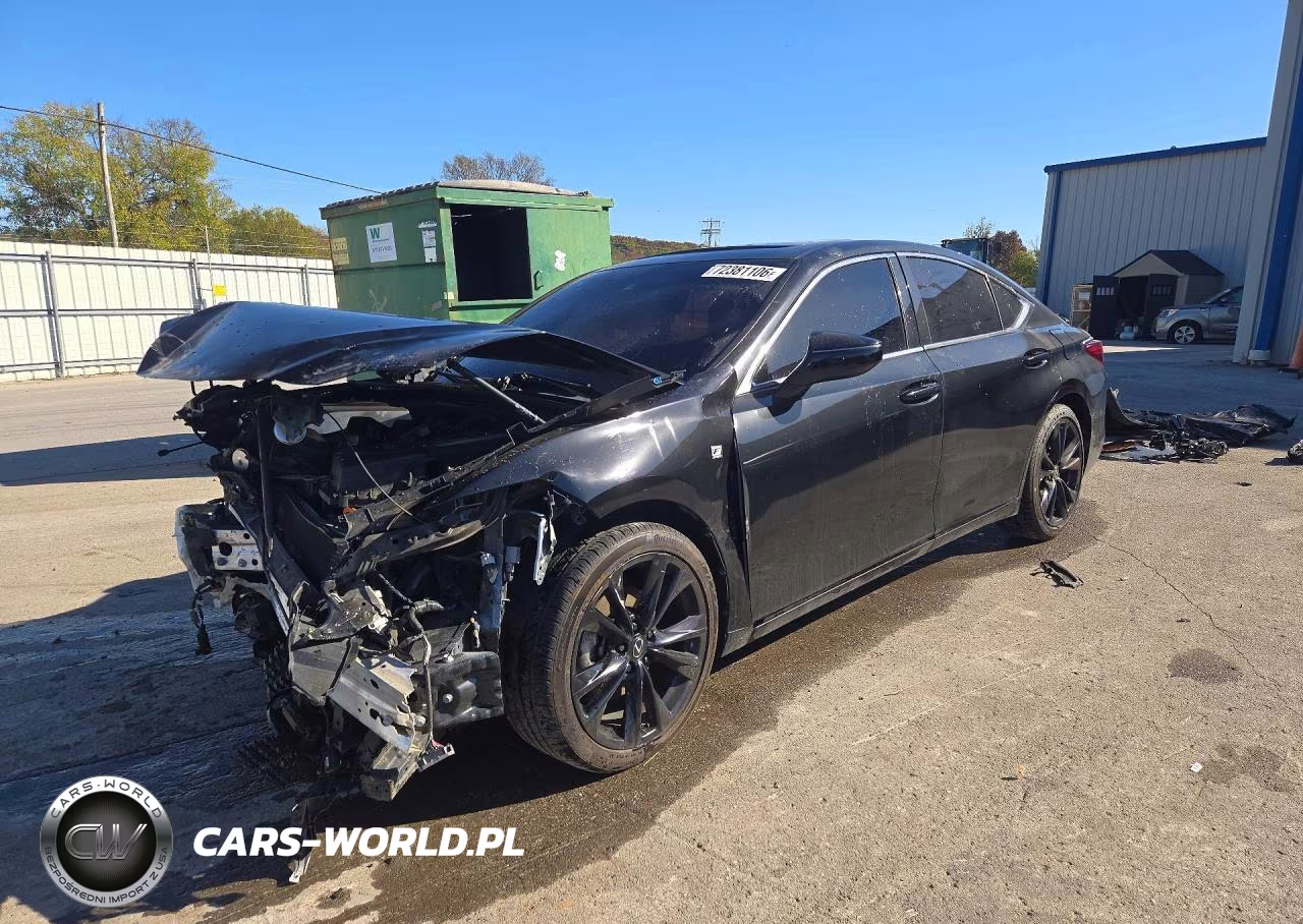 2021 Lexus Es 350 F Sport VIN:58AHZ1B16MU103351 - 1
