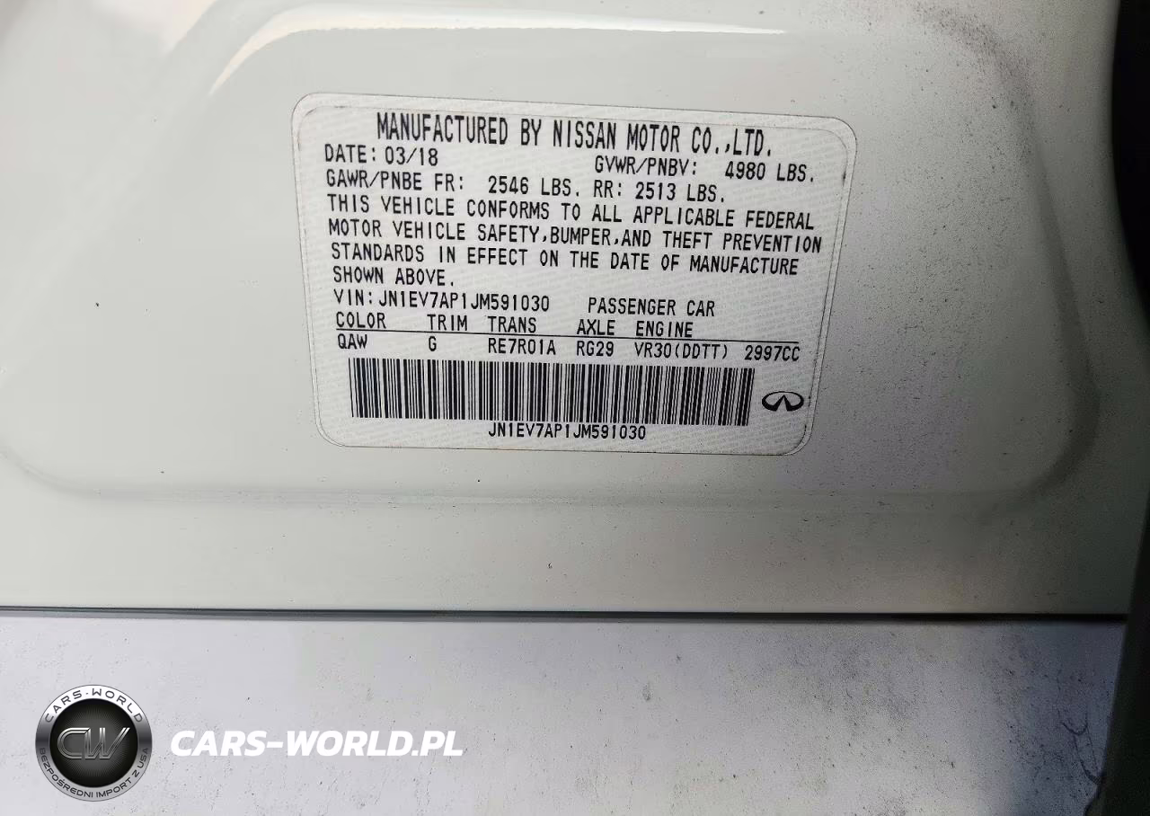 2018 Infiniti Q50 3.0T Luxe VIN:JN1EV7AP1JM591030 - 12