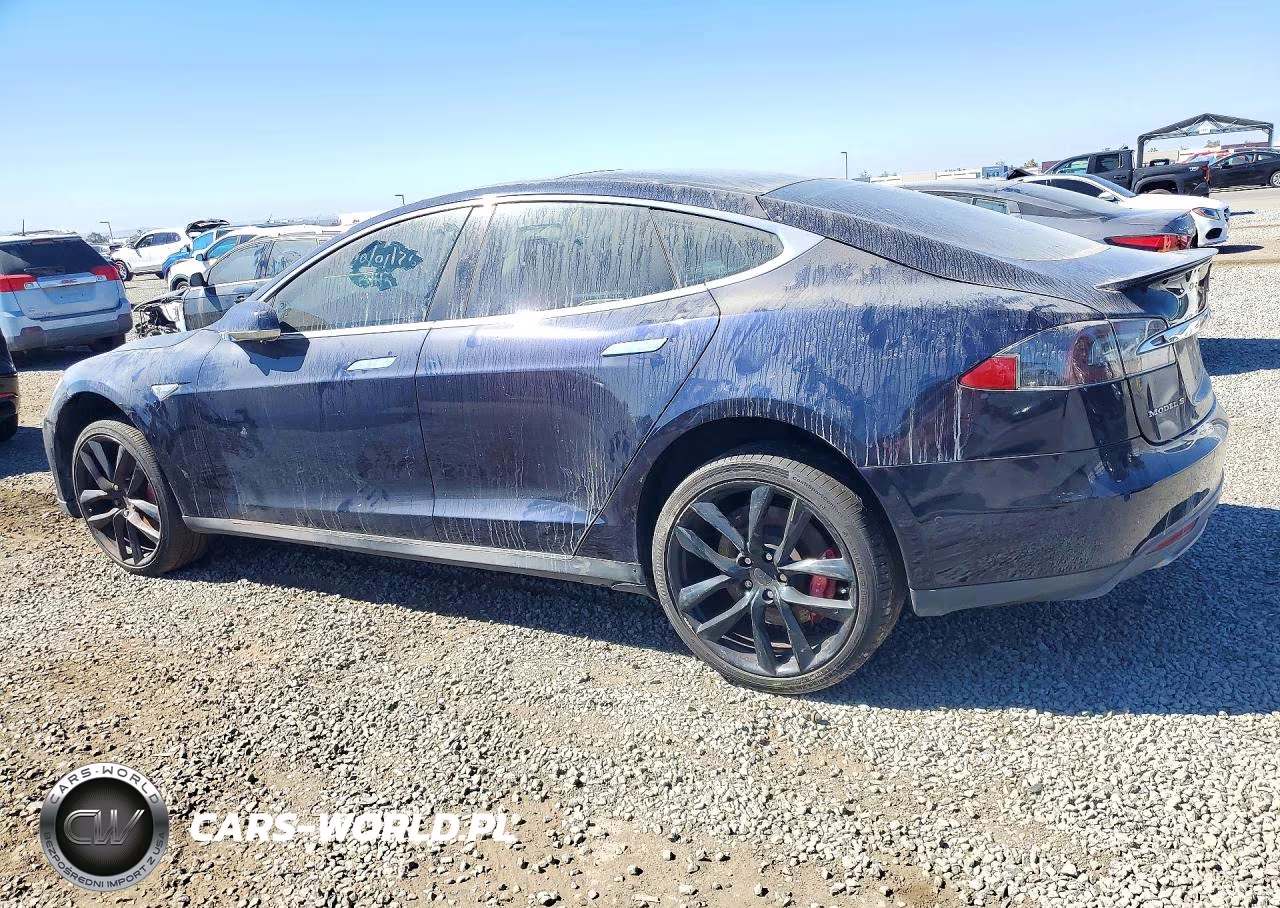 2014 Tesla Model S P85 VIN:5YJSA1H15EFP54030 - 2