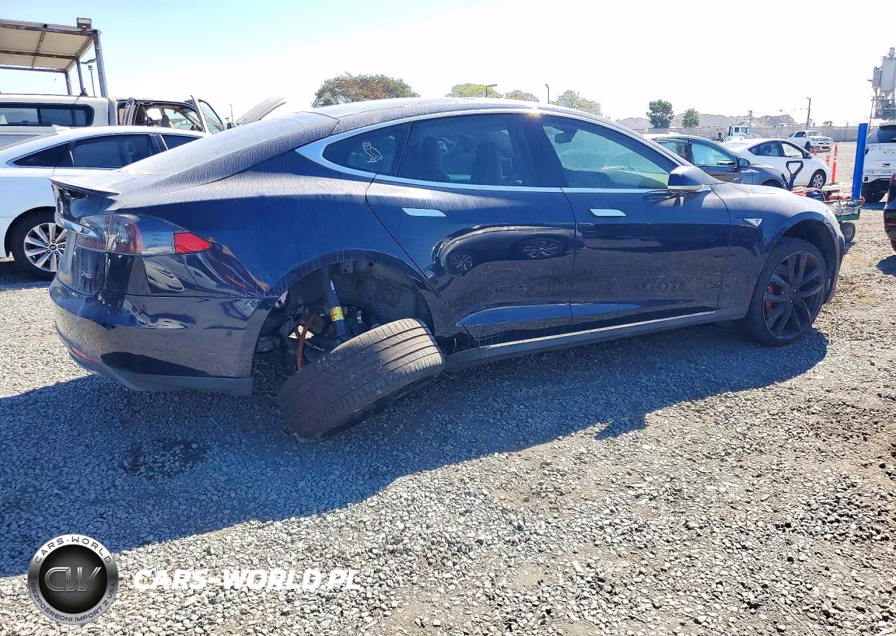 2014 Tesla Model S P85 VIN:5YJSA1H15EFP54030 - 3
