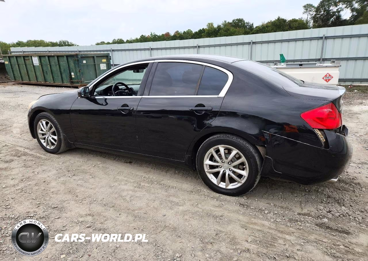 2007 Infiniti G35 Base VIN:JNKBV61E77M711249 - 2