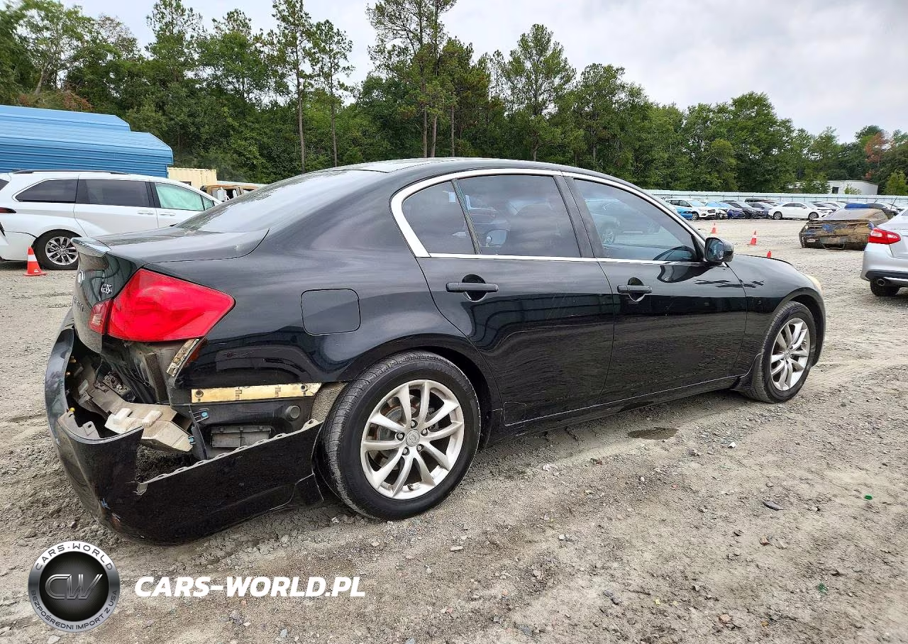 2007 Infiniti G35 Base VIN:JNKBV61E77M711249 - 3