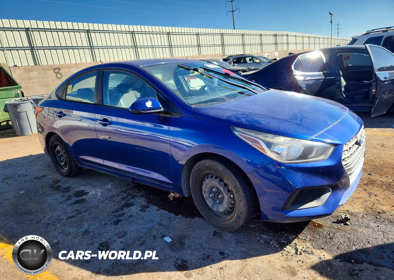 2019 Hyundai Accent Se VIN:3KPC24A30KE078067 - 4