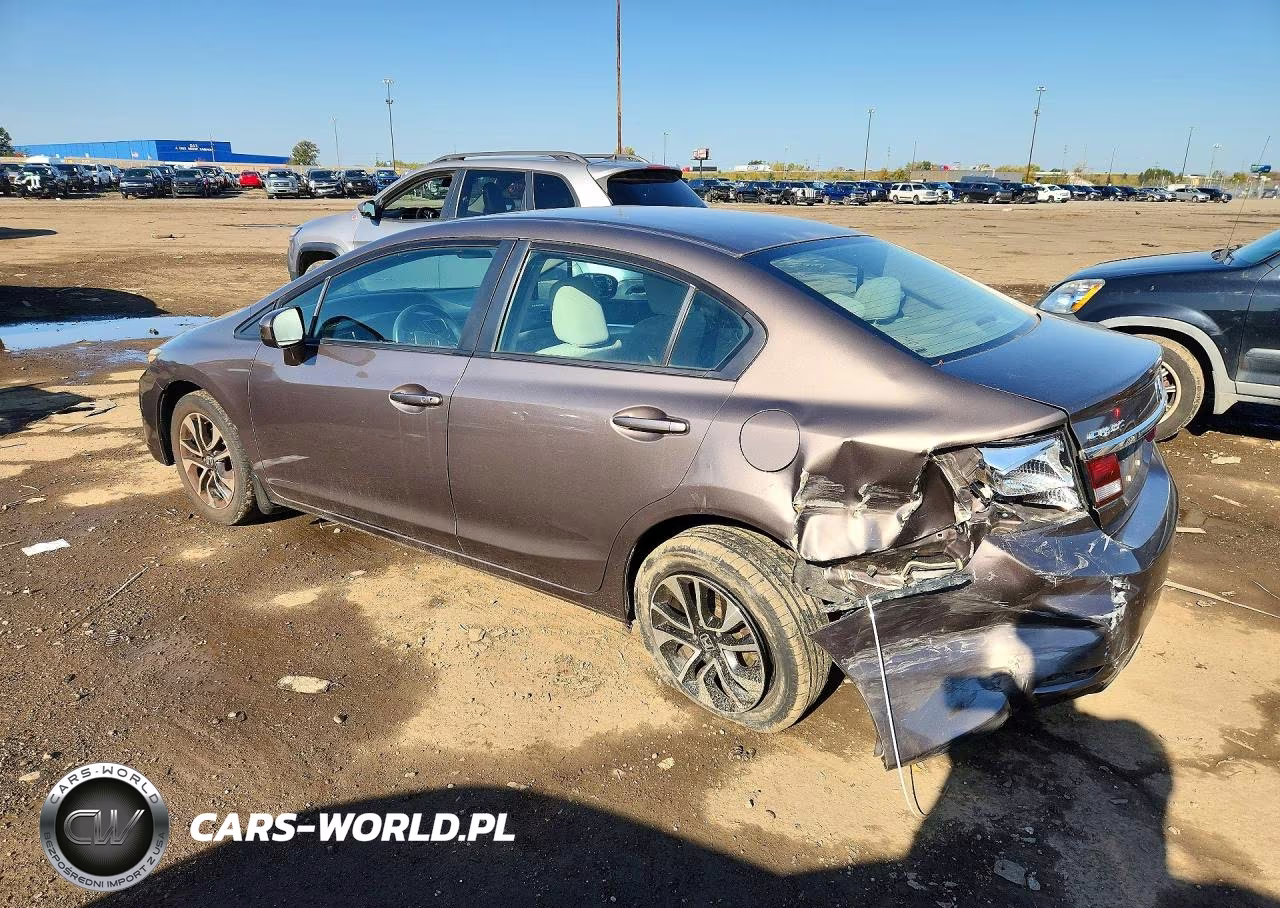2014 Honda Civic Ex VIN:2HGFB2F89EH543977 - 2