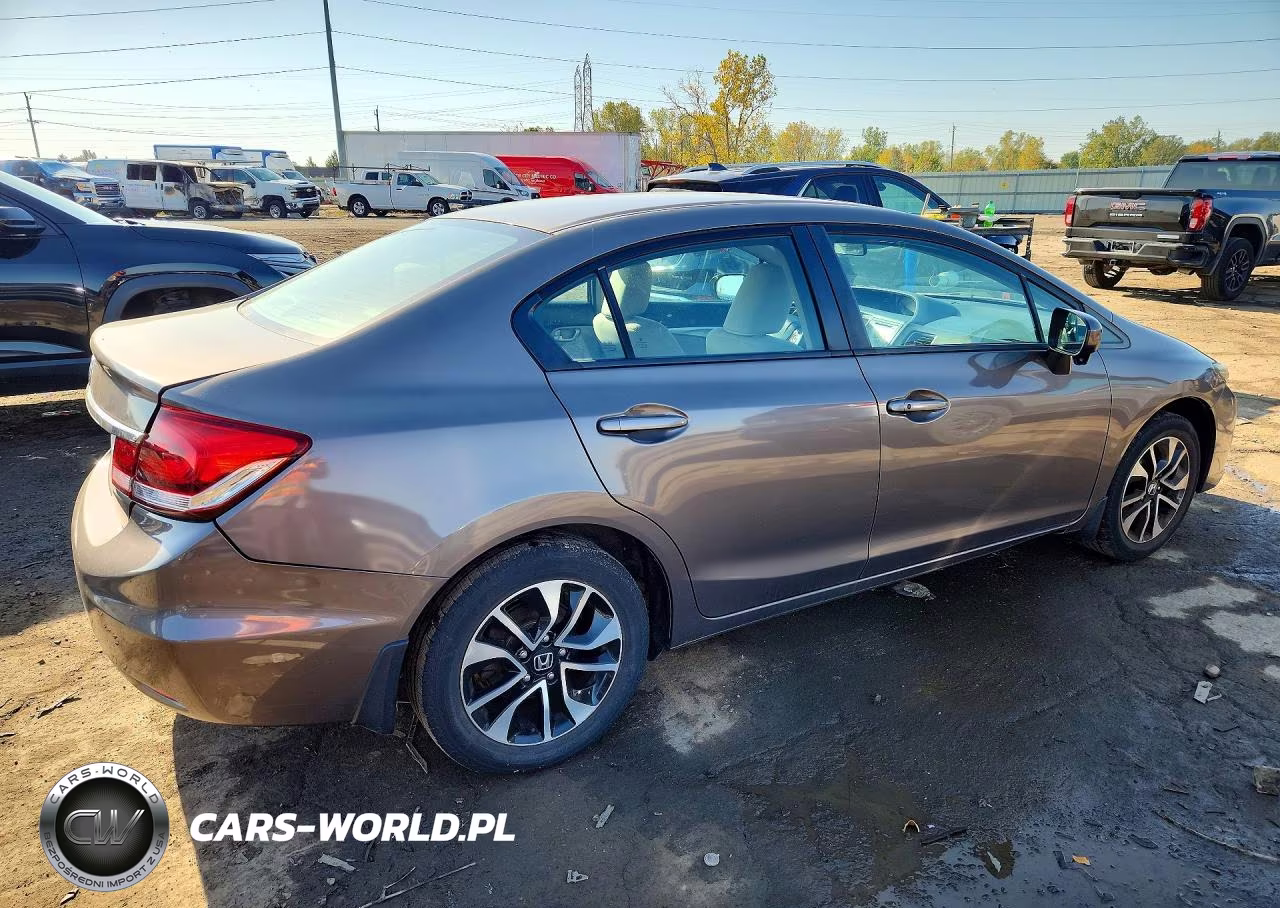 2014 Honda Civic Ex VIN:2HGFB2F89EH543977 - 3