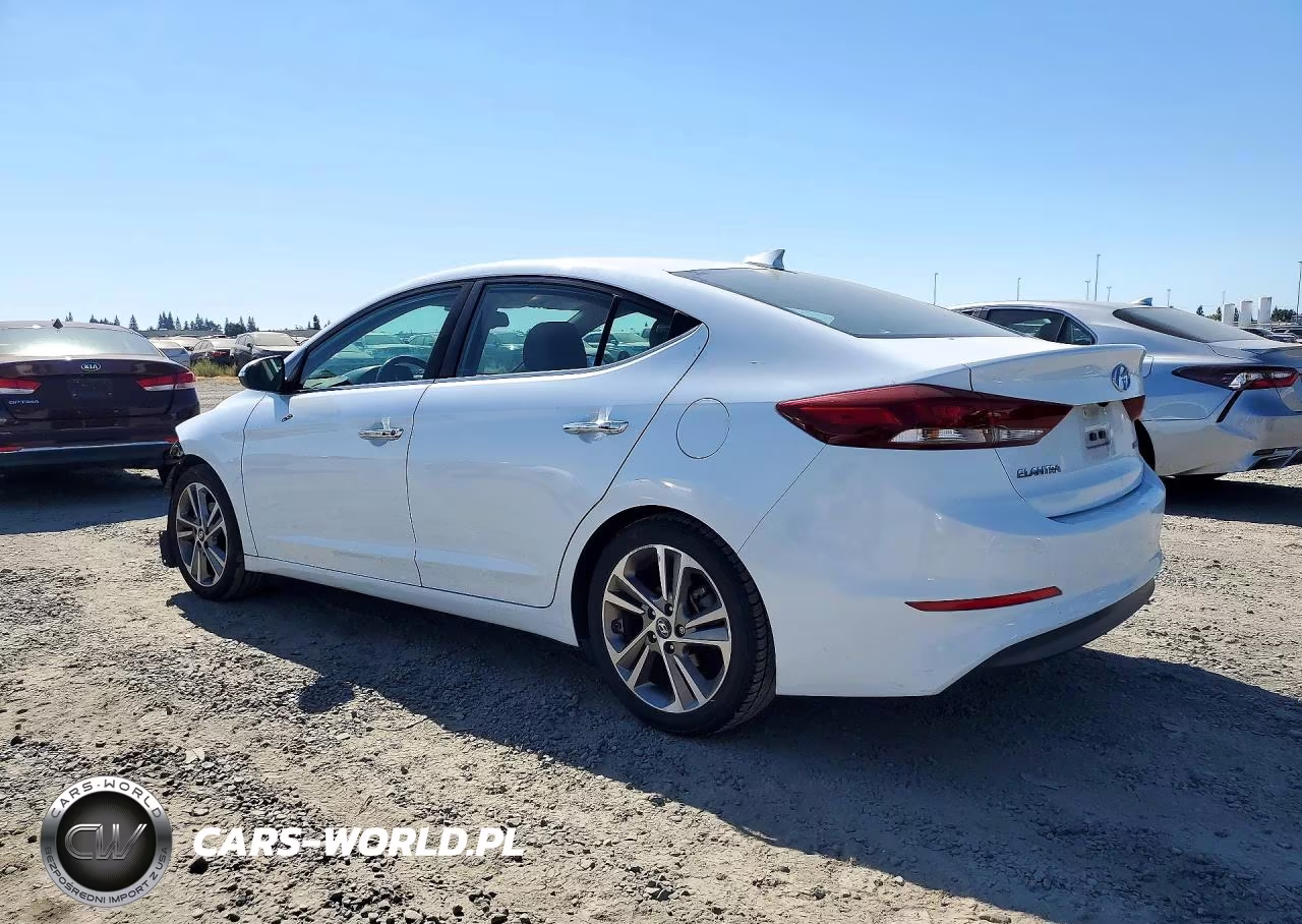 2017 Hyundai Elantra Limited VIN:5NPD84LF6HH188684 - 2