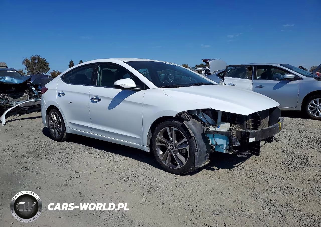 2017 Hyundai Elantra Limited VIN:5NPD84LF6HH188684 - 4