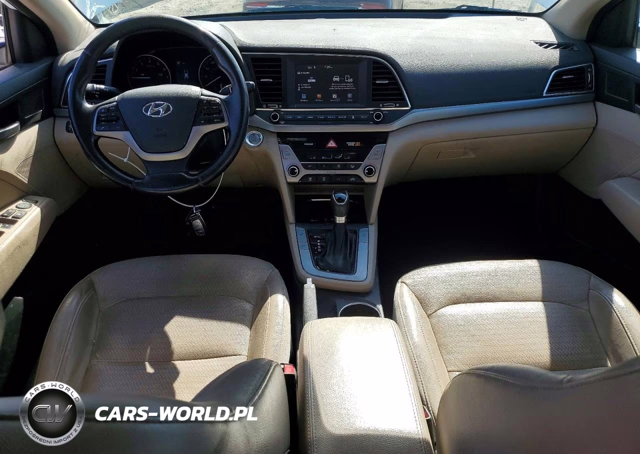 2017 Hyundai Elantra Limited VIN:5NPD84LF6HH188684 - 8
