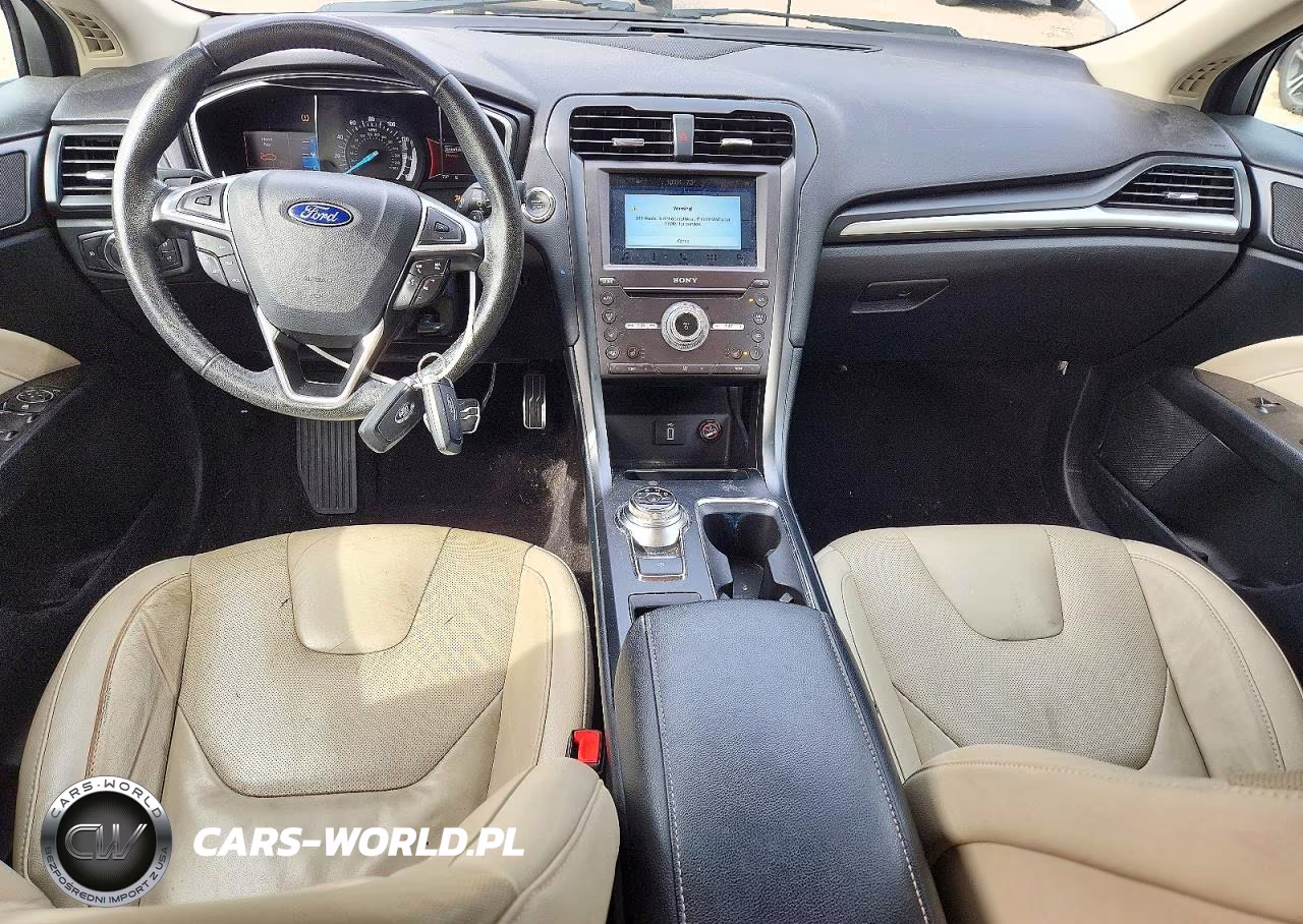 2017 Ford Fusion Titanium VIN:3FA6P0K94HR115087 - 8