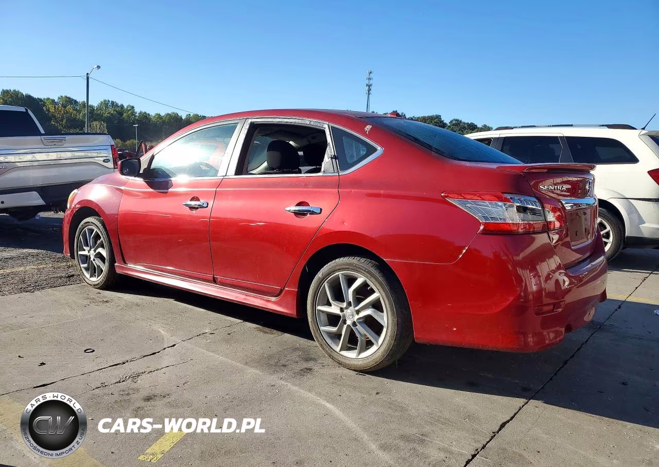 2014 Nissan Sentra Sr VIN:3N1AB7AP8EY295741 - 2
