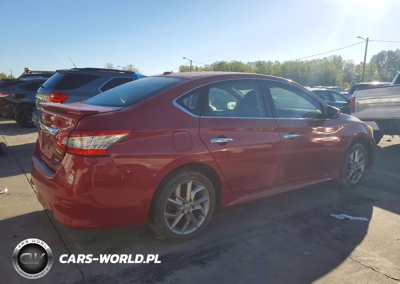 2014 Nissan Sentra Sr VIN:3N1AB7AP8EY295741 - 3