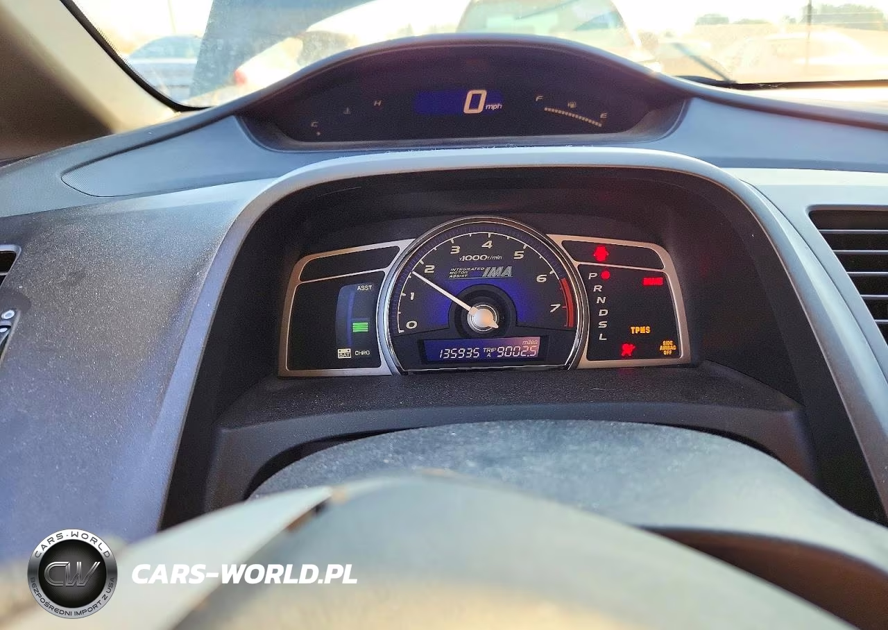 2010 Honda Civic Hybrid VIN:JHMFA3F29AS007440 - 9