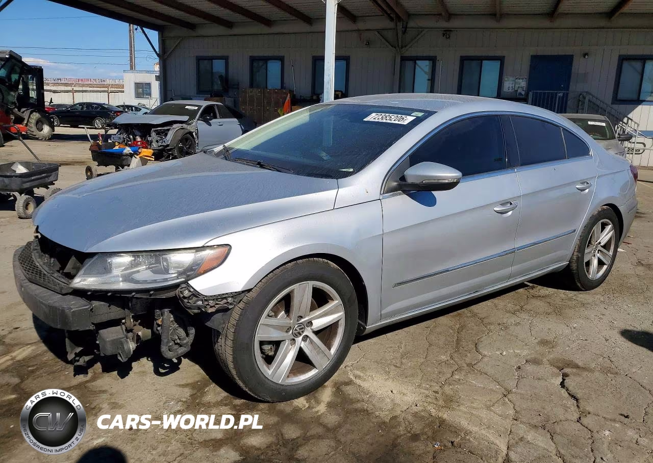 2013 Volkswagen Cc Sport VIN:WVWBP7AN0DE514978 - 1