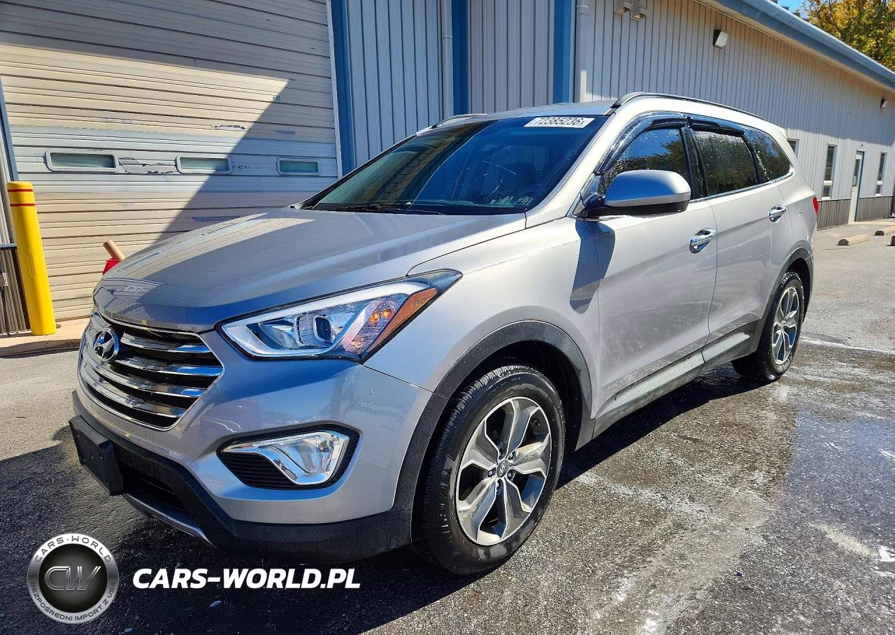 2016 Hyundai Santa Fe Se VIN:KM8SMDHF3GU133640 - 1
