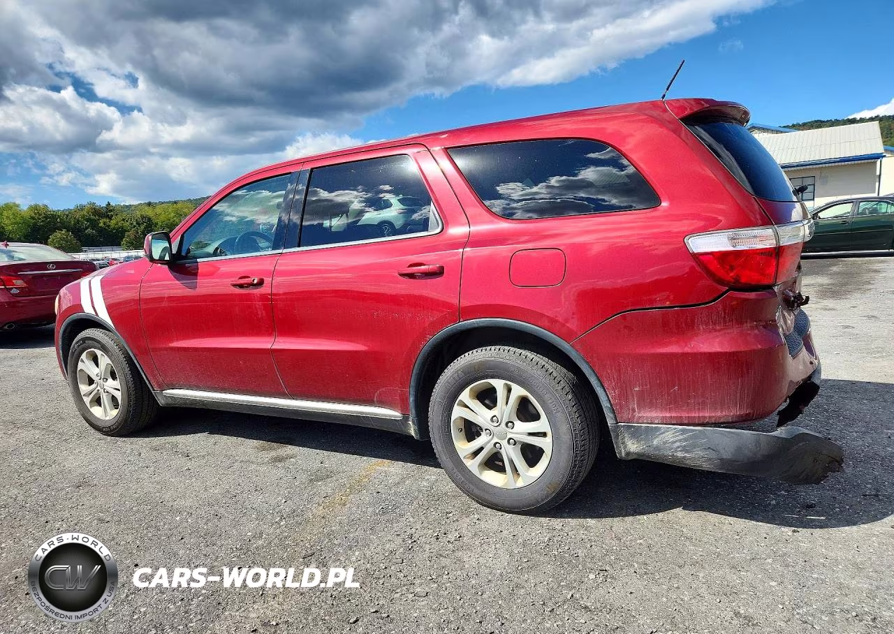 2013 Dodge Durango Sxt VIN:1C4RDJAG0DC697347 - 2