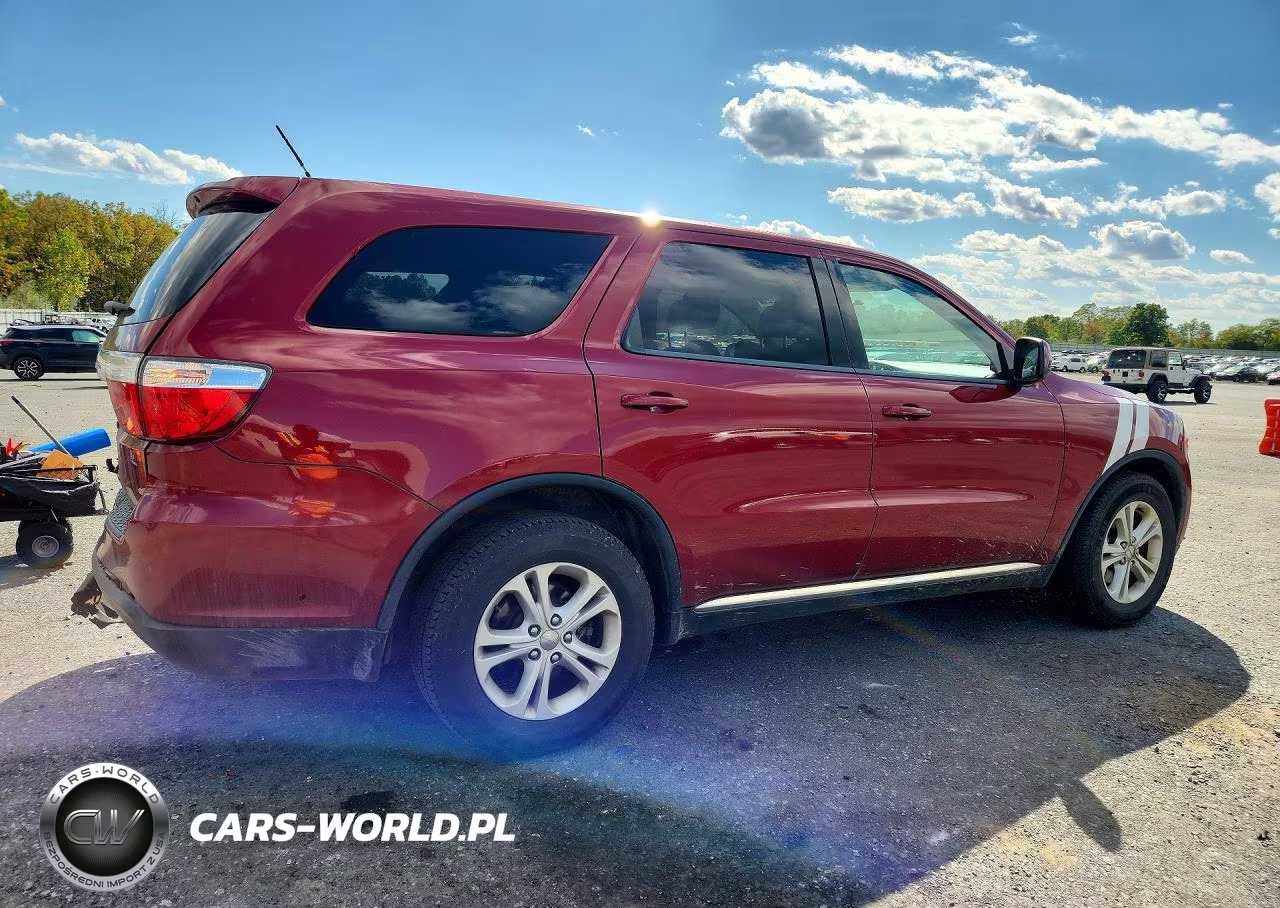 2013 Dodge Durango Sxt VIN:1C4RDJAG0DC697347 - 3