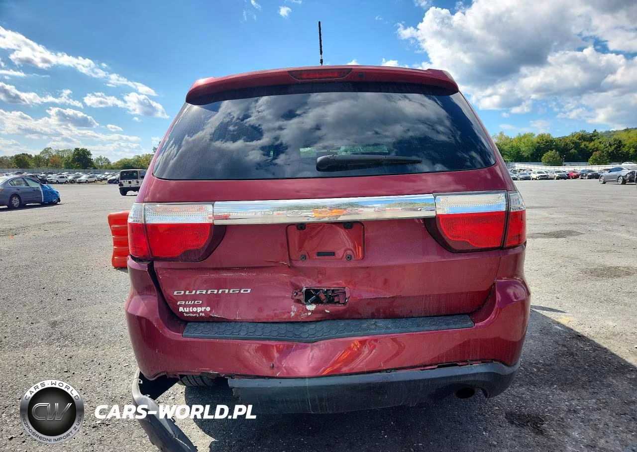2013 Dodge Durango Sxt VIN:1C4RDJAG0DC697347 - 6