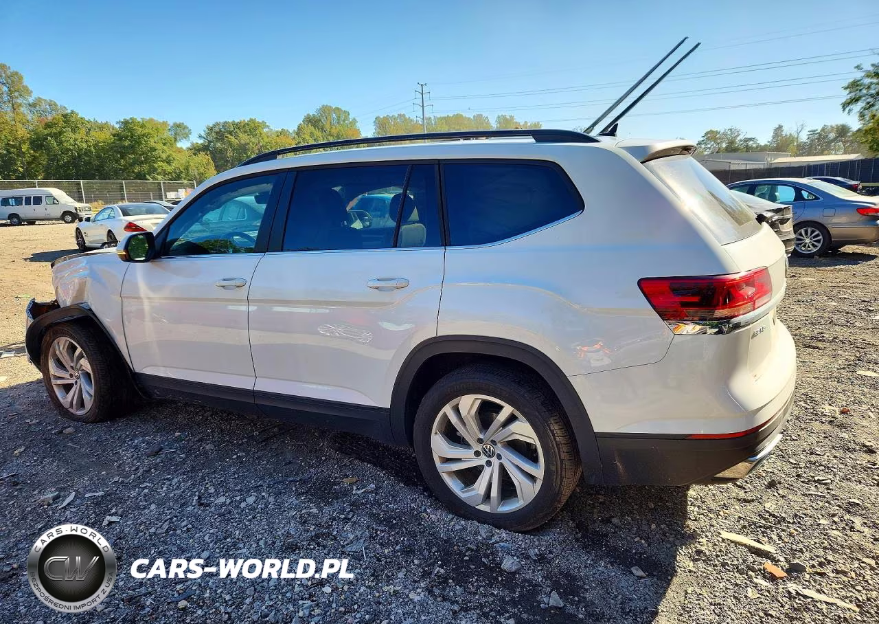 2022 Volkswagen Atlas Se VIN:1V2KR2CA9NC534908 - 2