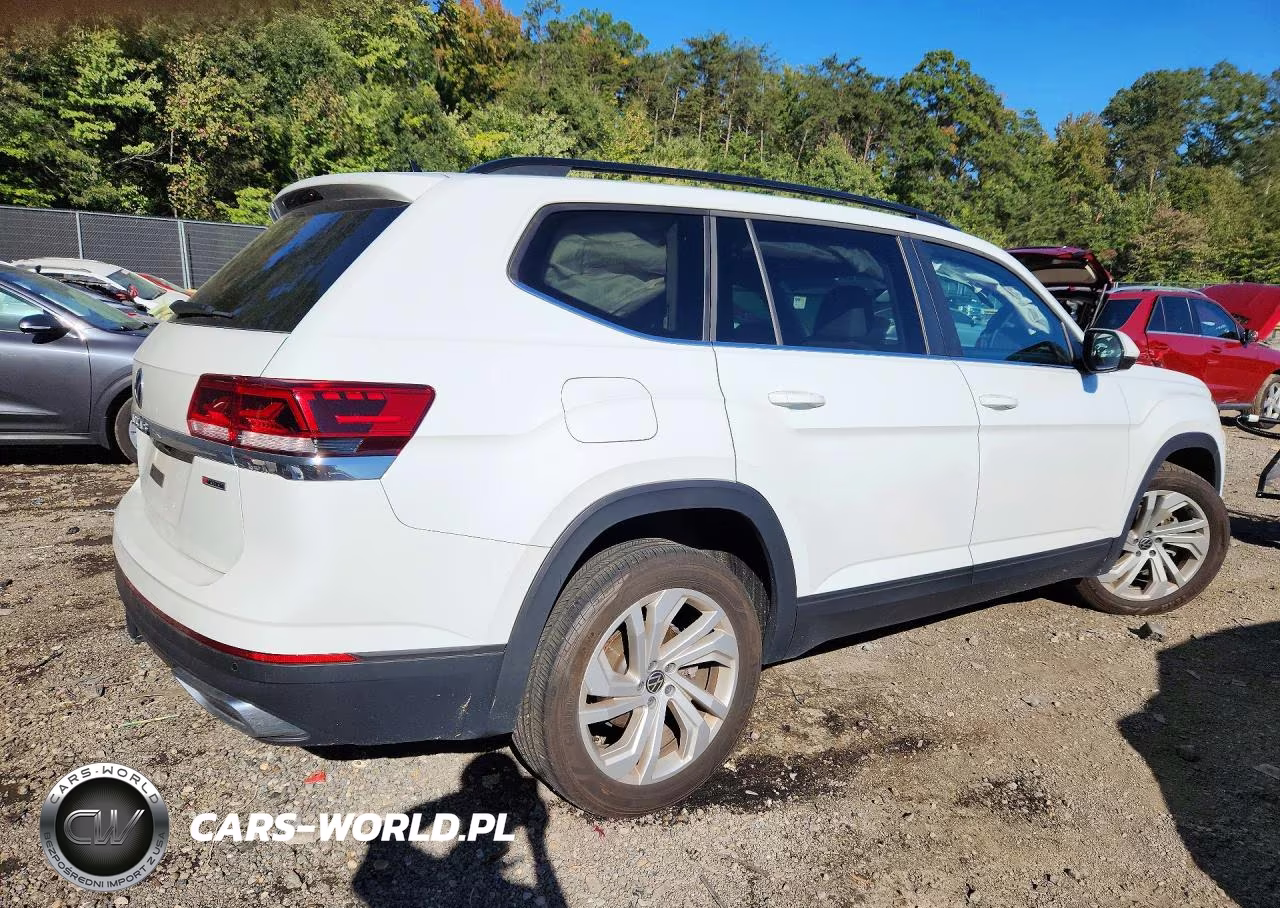2022 Volkswagen Atlas Se VIN:1V2KR2CA9NC534908 - 3