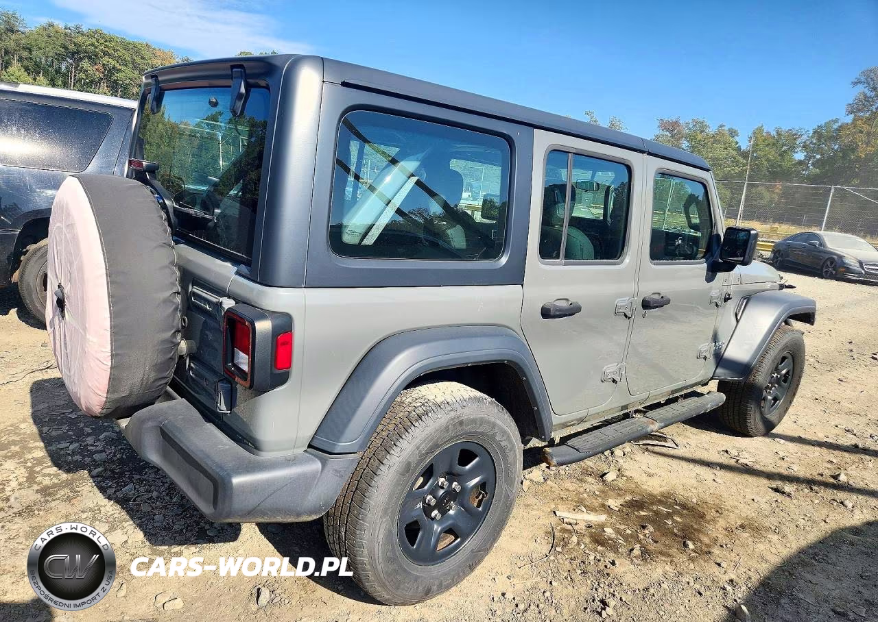 2018 Jeep Wrangler Unlimited Sport VIN:1C4HJXDN5JW332514 - 3