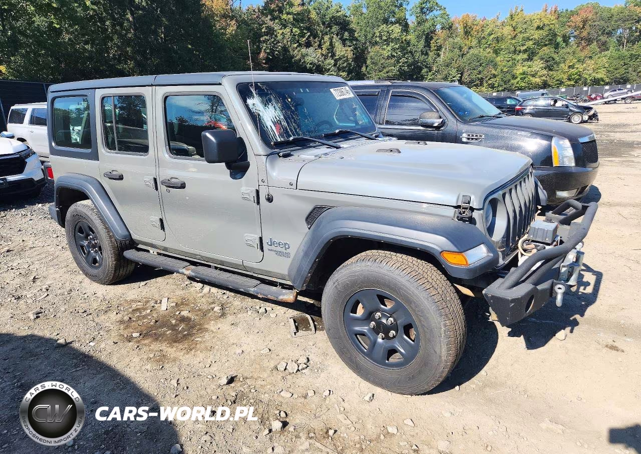 2018 Jeep Wrangler Unlimited Sport VIN:1C4HJXDN5JW332514 - 4