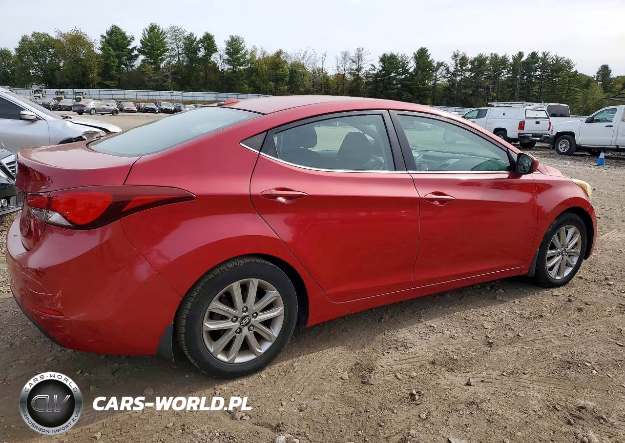 2015 Hyundai Elantra Se VIN:KMHDH4AEXFU299229 - 3