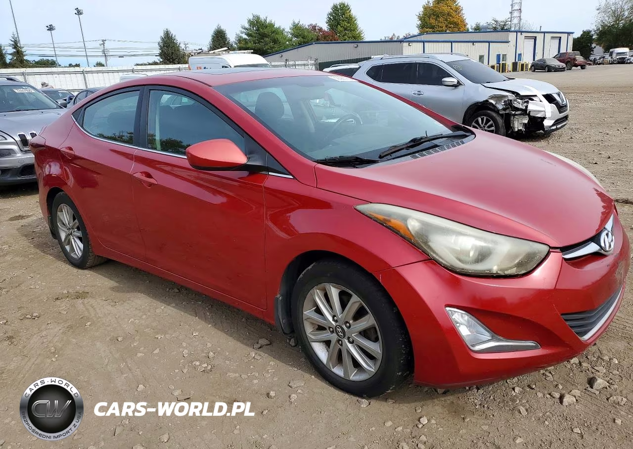 2015 Hyundai Elantra Se VIN:KMHDH4AEXFU299229 - 4