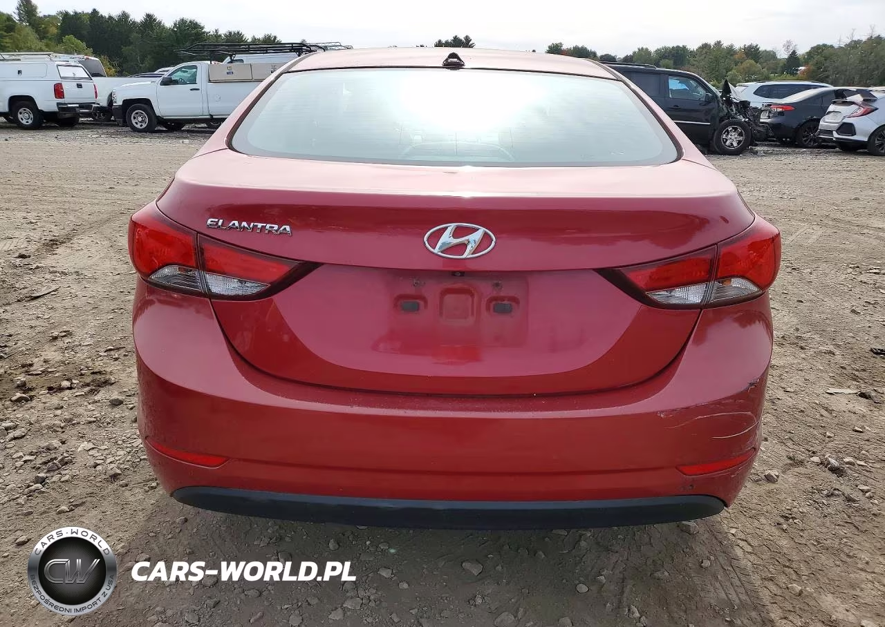 2015 Hyundai Elantra Se VIN:KMHDH4AEXFU299229 - 6