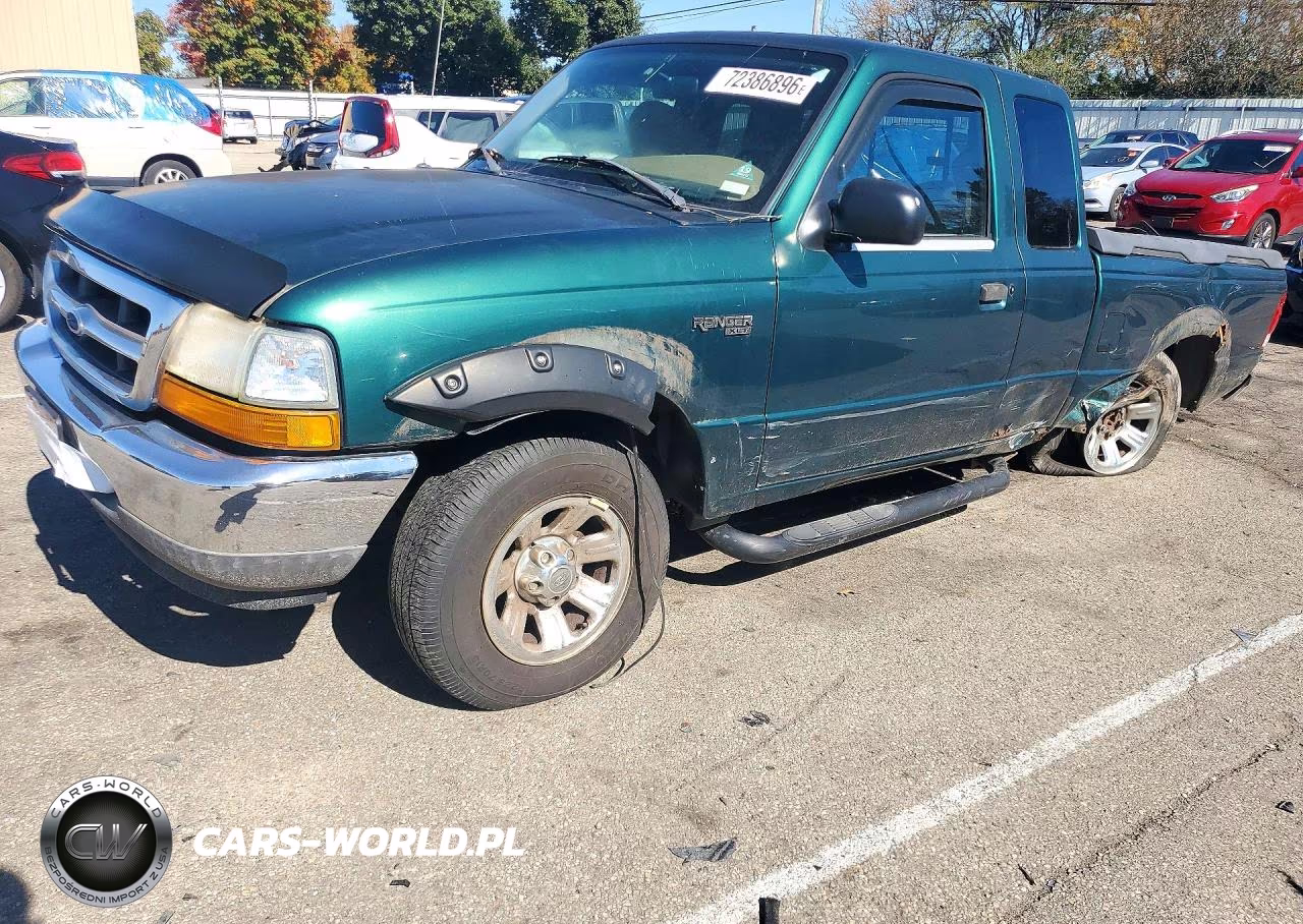 2000 Ford Ranger Super Cab VIN:1FTYR14V4YTB21547 - 1
