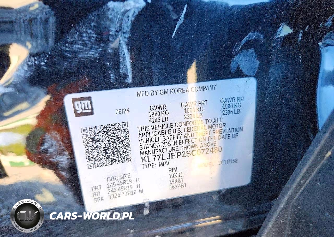 2025 Chevrolet Trax 2Rs VIN:KL77LJEP2SC072480 - 13