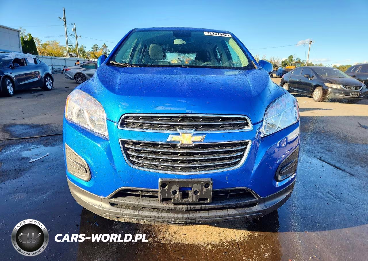 2016 Chevrolet Trax Ls VIN:KL7CJNSB9GB662970 - 5