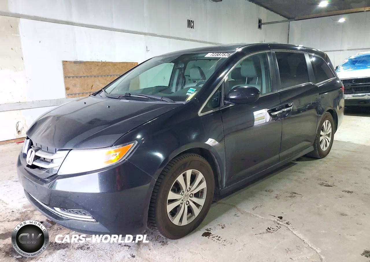 2014 Honda Odyssey Exl VIN:5FNRL5H66EB132516 - 1