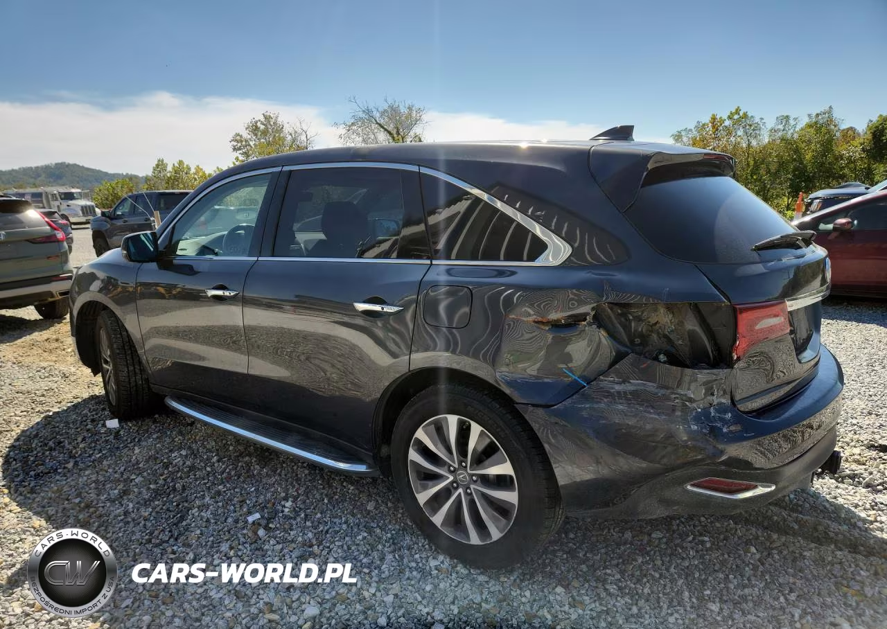 2016 Acura Mdx Technology VIN:5FRYD4H48GB042495 - 2