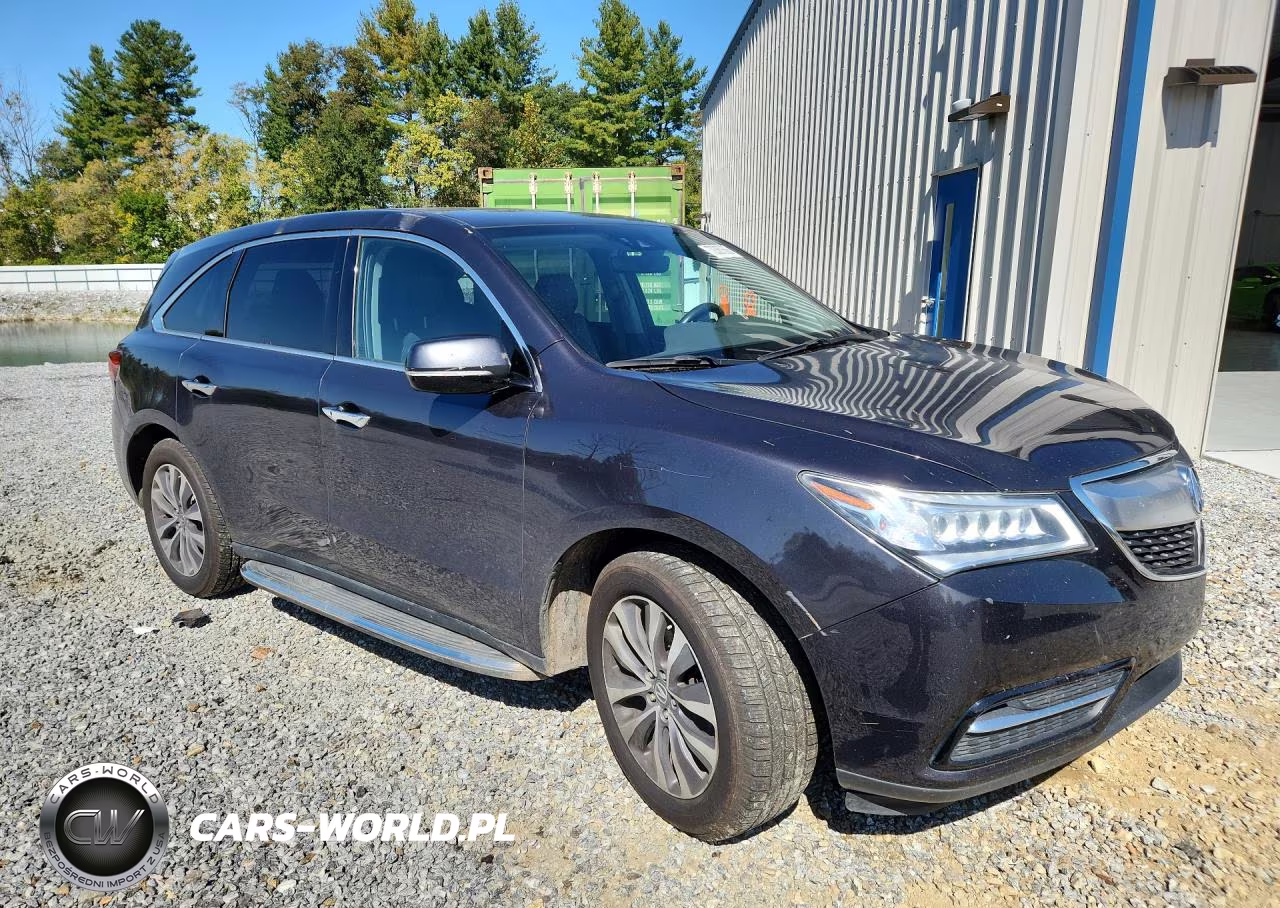 2016 Acura Mdx Technology VIN:5FRYD4H48GB042495 - 4