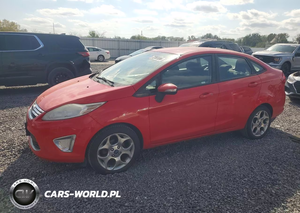 2012 Ford Fiesta Sel VIN:3FADP4CJ6CM185607 - 1