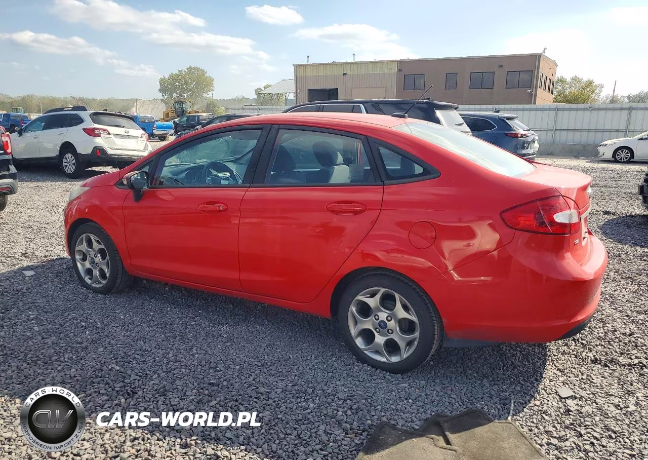 2012 Ford Fiesta Sel VIN:3FADP4CJ6CM185607 - 2
