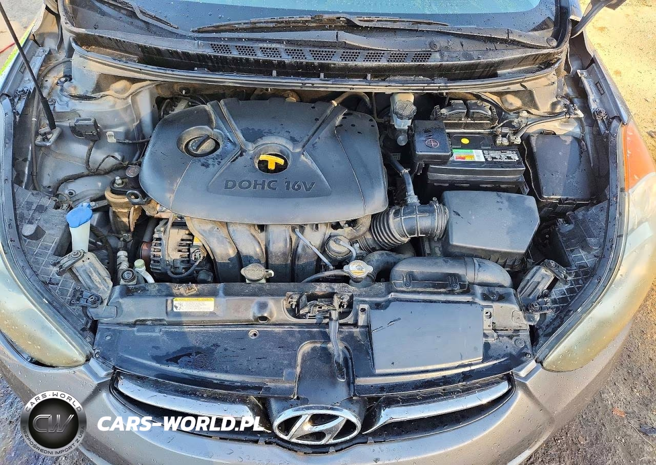2012 Hyundai Elantra Limited VIN:5NPDH4AE2CH137640 - 11
