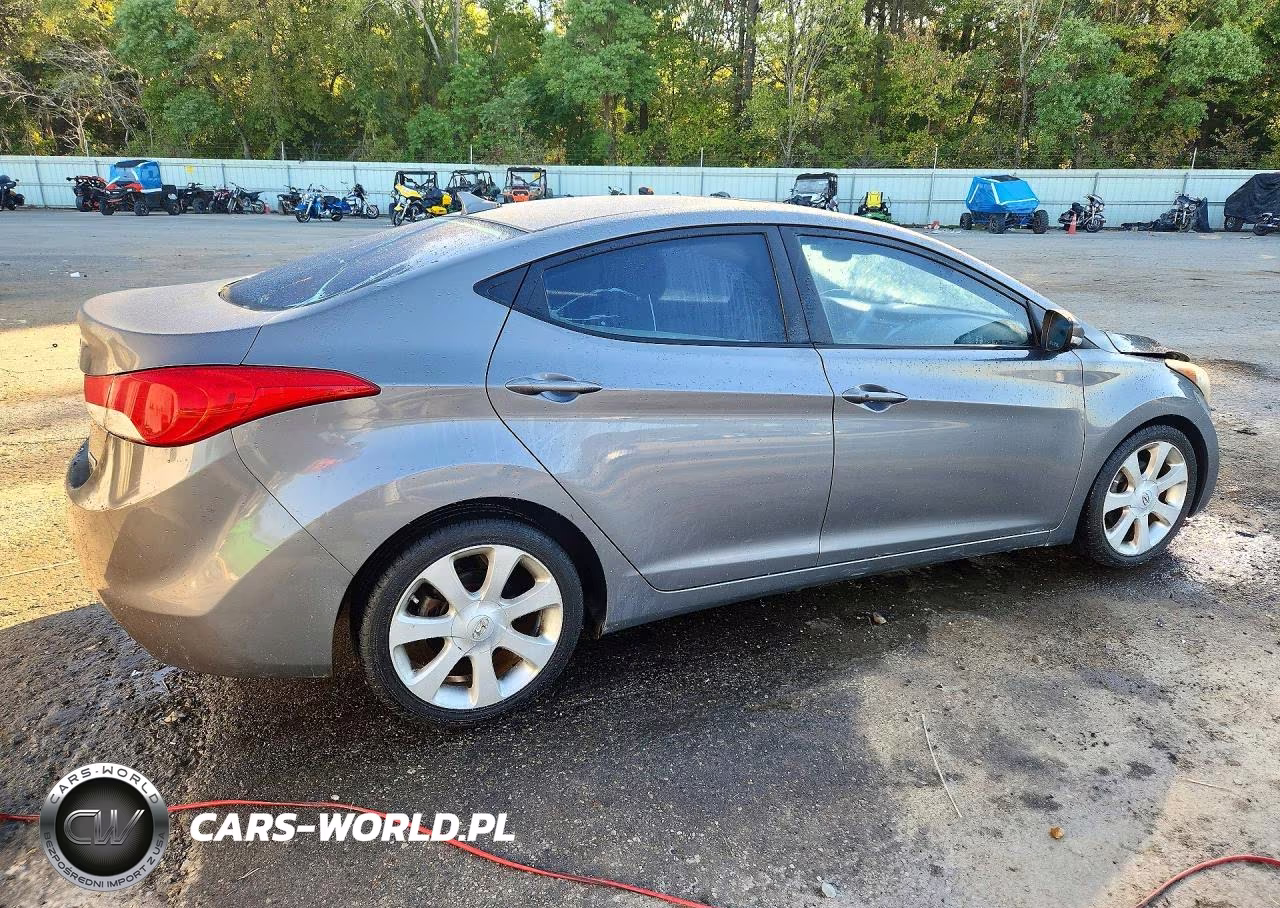 2012 Hyundai Elantra Limited VIN:5NPDH4AE2CH137640 - 3