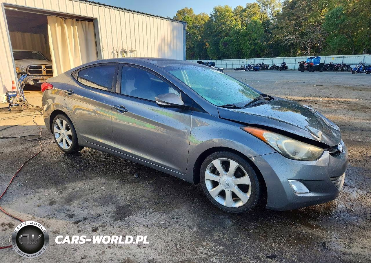 2012 Hyundai Elantra Limited VIN:5NPDH4AE2CH137640 - 4