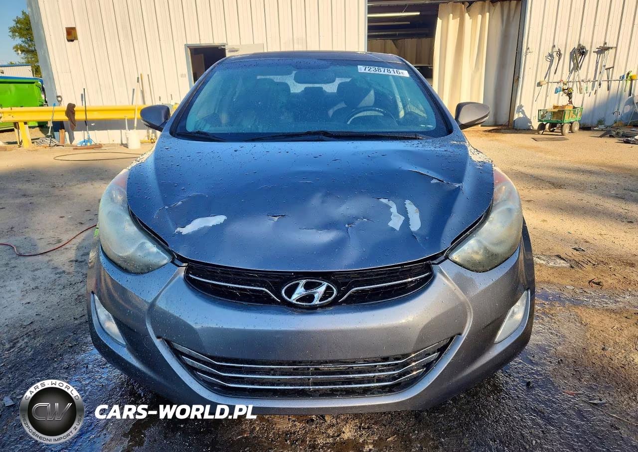 2012 Hyundai Elantra Limited VIN:5NPDH4AE2CH137640 - 5