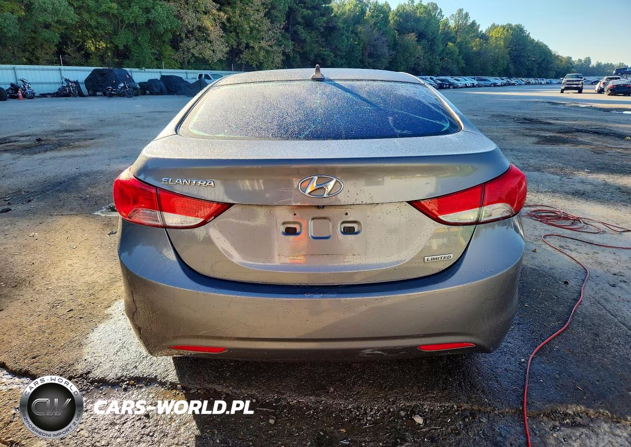 2012 Hyundai Elantra Limited VIN:5NPDH4AE2CH137640 - 6