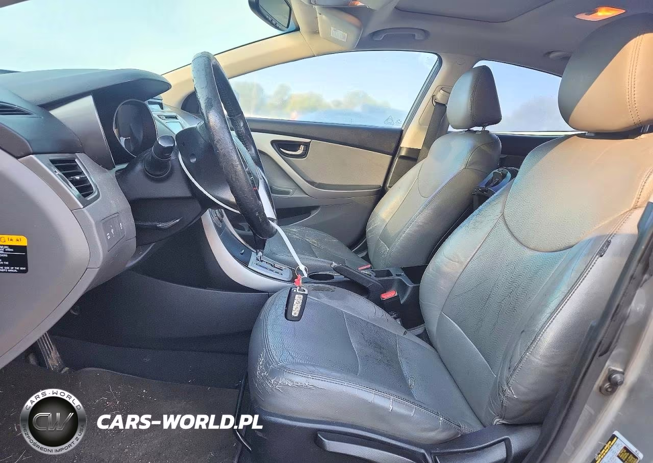 2012 Hyundai Elantra Limited VIN:5NPDH4AE2CH137640 - 7